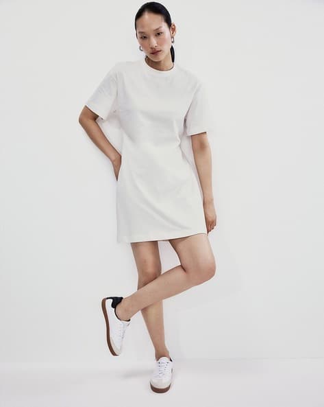 Women Waisted T-Shirt Dress