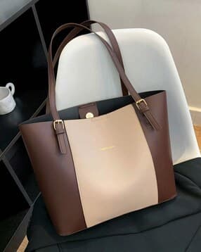 purplehunt Women Tote Bag with Tang Buckle Handles-picture-17