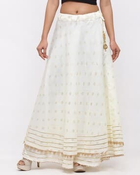 svaraa Women Embellished Flared Skirt-picture-53