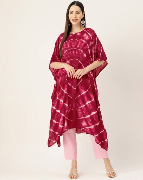 Indie Picks Tie & Dye A-line Kurta