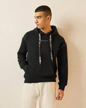 the bear house Relaxed Fit Cotton Hooded Sweatshirt  -picture-34