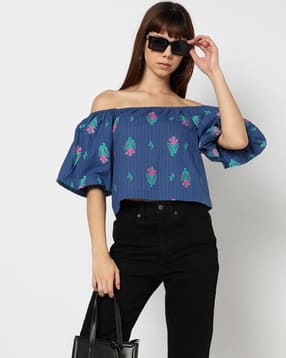 yousta Women Floral Print Relaxed Fit Top-picture-48