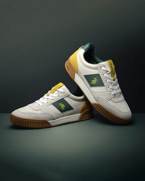 Men Low-Top Lace-Up Sneakers-image-43