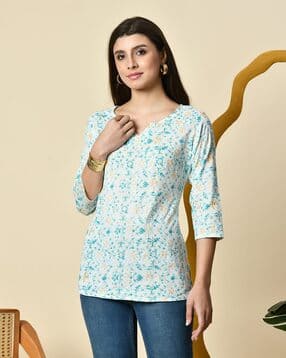 nyrika Women Printed Floral Top-picture-23