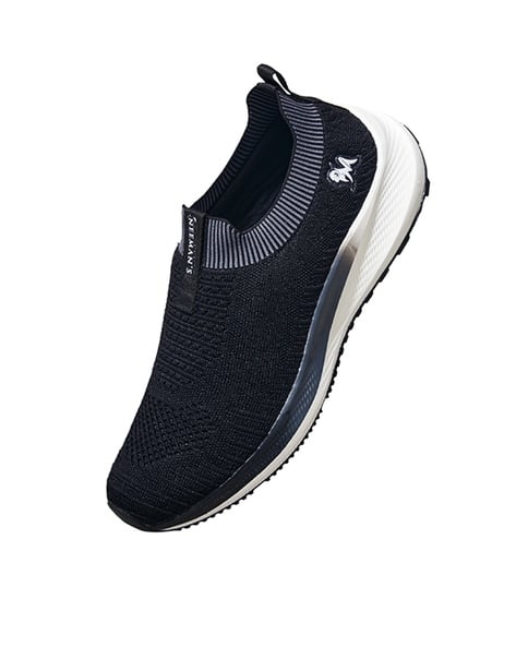 Crew Socks B&m Mens White Trainer Socks Men Round-Toe Slip-On Shoes