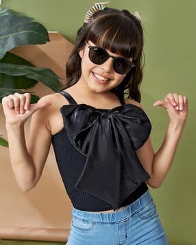 peppermint Girls Embellished Regular Fit Top-picture-26
