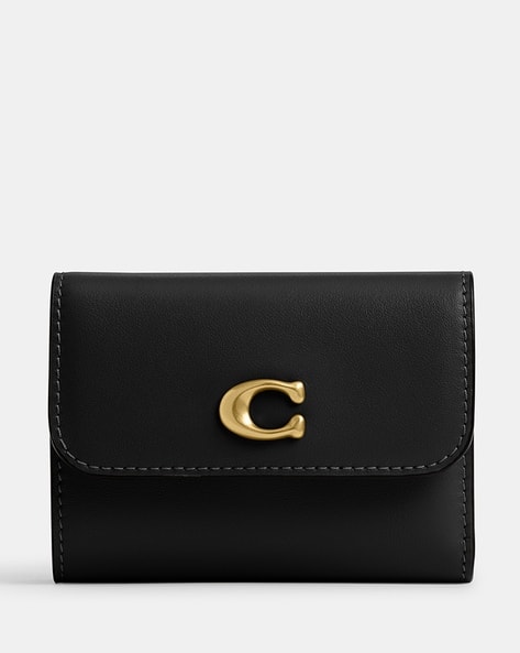 Essential Leather Tri-Fold Wallet Card Holder