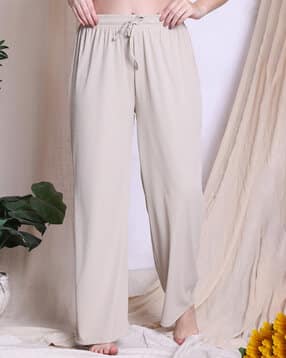 neudis Women Regular Fit Pyjamas with Elasticated Drawstring Waist-picture-16