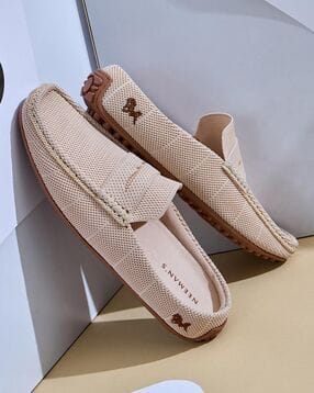 Men Square-Toe Slip-On Loafers-image-4