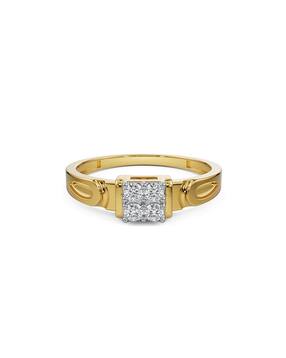 men quartet diamond wedding lab grown diamond band ring