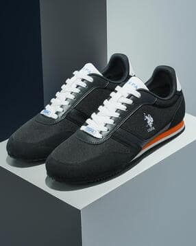 u.s. polo assn. Men Panelled Low-Top Lace-Up Sneakers-picture-37