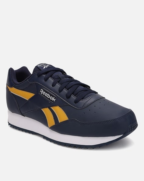 Reebok Men Rewind Ripple Low-Top Lace-Up Running Shoes