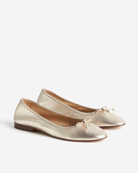 Buy Gold-coloured Flat Shoes for Women by H&M Online
