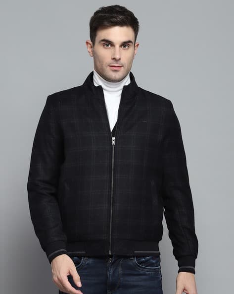 Buy Black Jackets Coats for Men by Monte Carlo Online