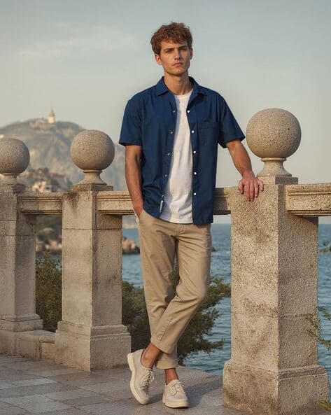 Buy Blue Shirts for Men by Buda Jeans Co Online