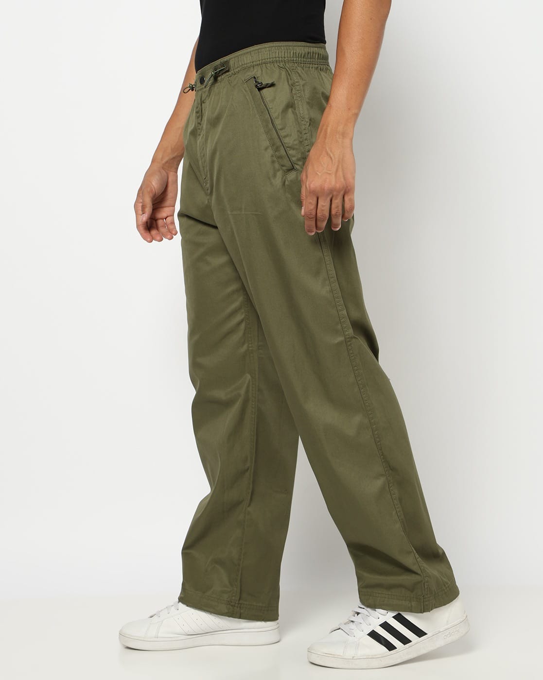 Buy Olive Green Trousers & Pants for Men by GAP Online | Ajio.com