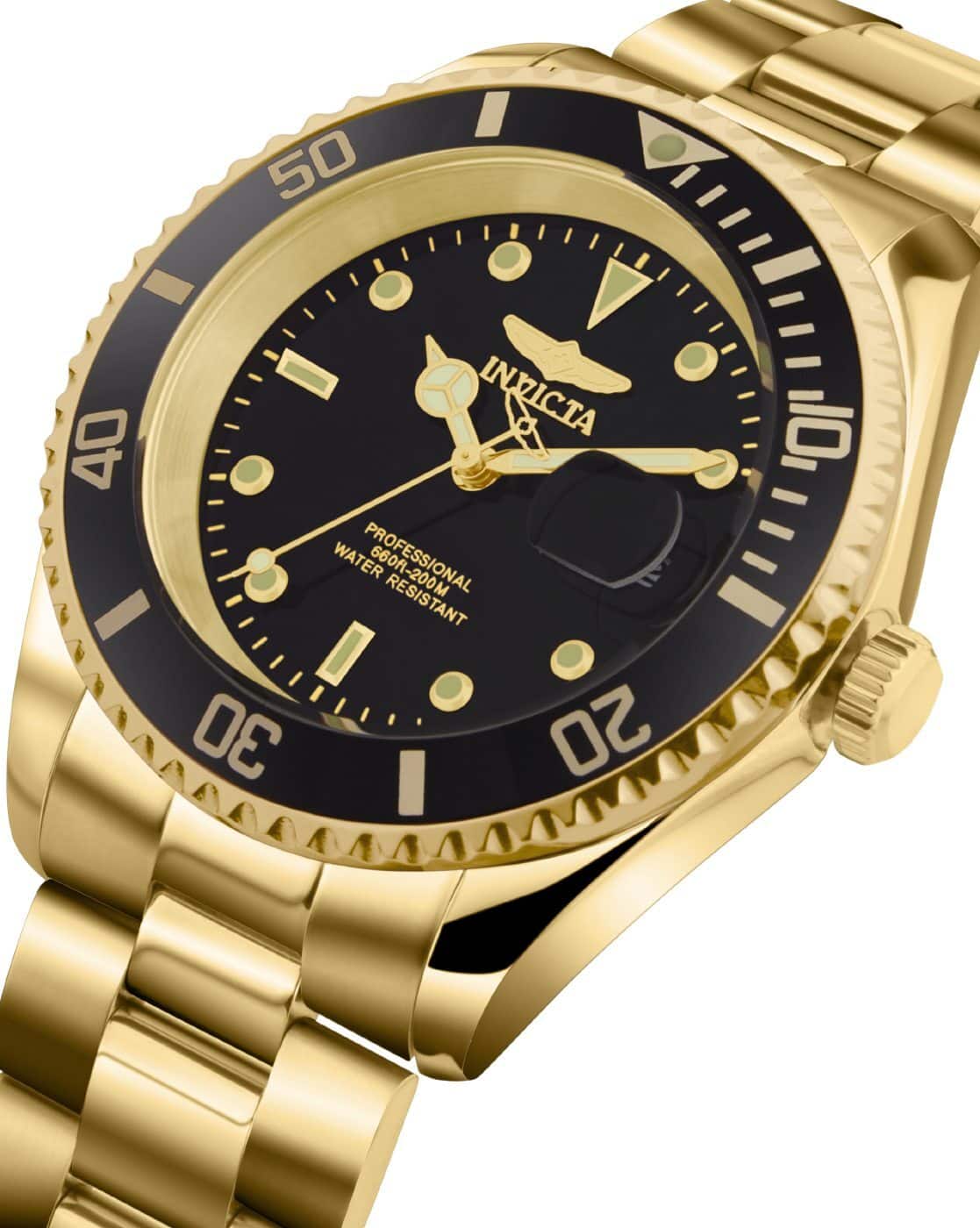 Buy Invicta Men Analogue Gold Strap Style Watch 26975 Gold