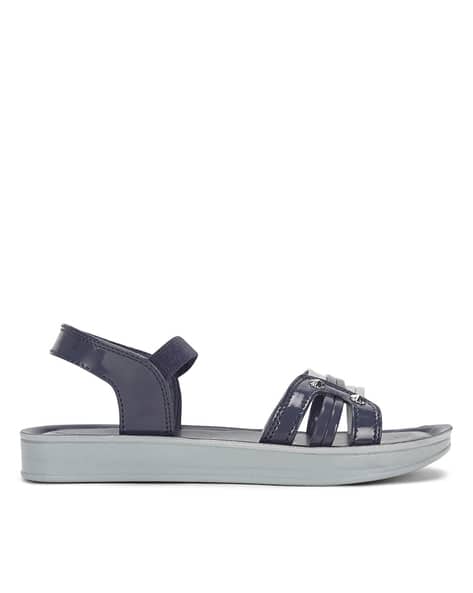 Buy Blue Flat Sandals for Women by PARAGON Online