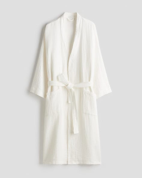 Buy White Towels Bath Robes for Home Kitchen by H&M Online