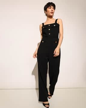 only Women Strappy Jumpsuit with Flap Pockets-picture-17