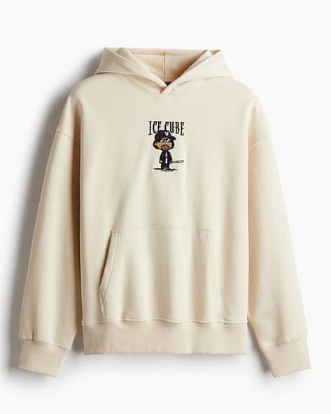 Oversized Hoodies Beige H&m Hoodie H&m Ladies Brown Fleece