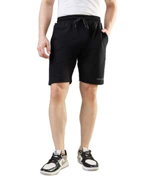 park avenue Men Logo Print City Shorts-picture-13