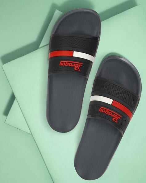 Buy Black Flip Flop Slippers for Men by PARAGON Online