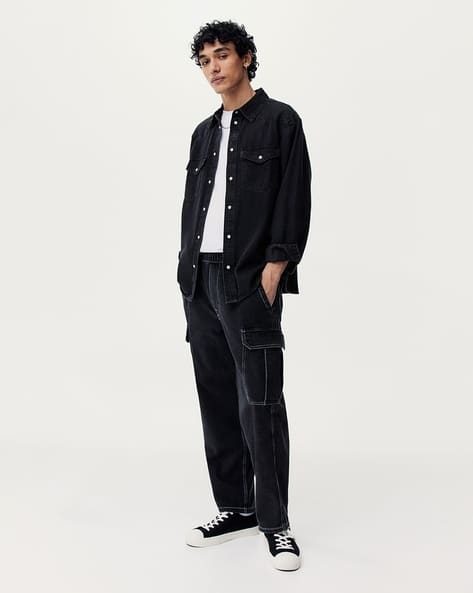 Buy Black Jeans for Men by H&M Online | Ajio.com
