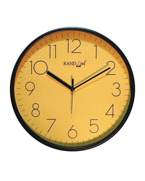RANDOM Round-Shaped Analogue Wall Clock