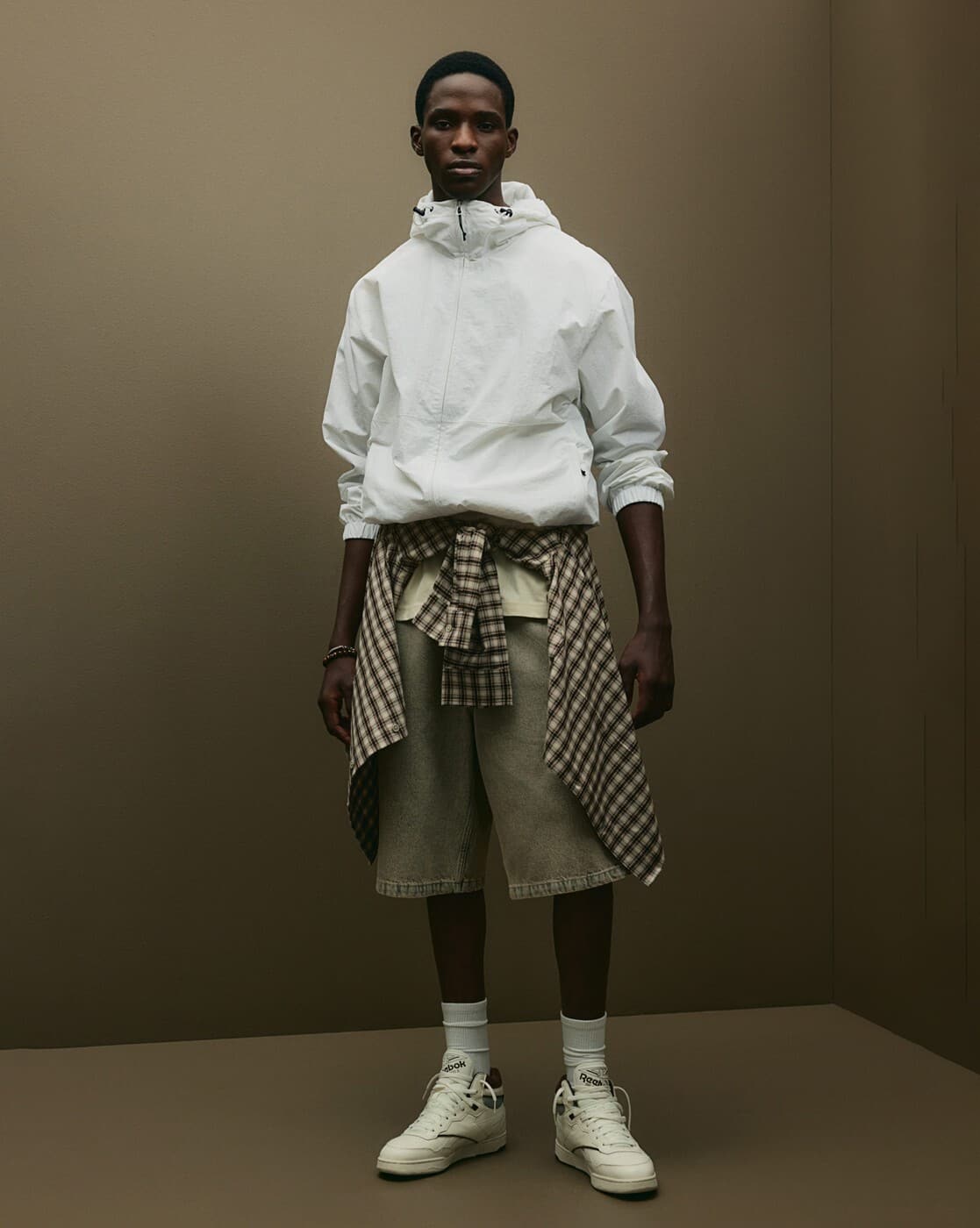 Men H&m H And M Plaid Jacket H M H M Relaxed Fit Checked