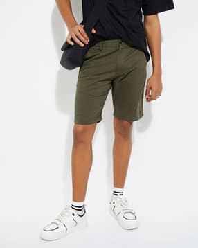 Mid Rise Regular Fit Shorts-image-25