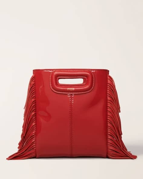 Buy Maje Leather M Mini Sling Bag Red Color Women AJIO LUXE