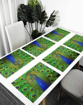 cread craft Dinning Table Printed Placemats Set   -picture-10