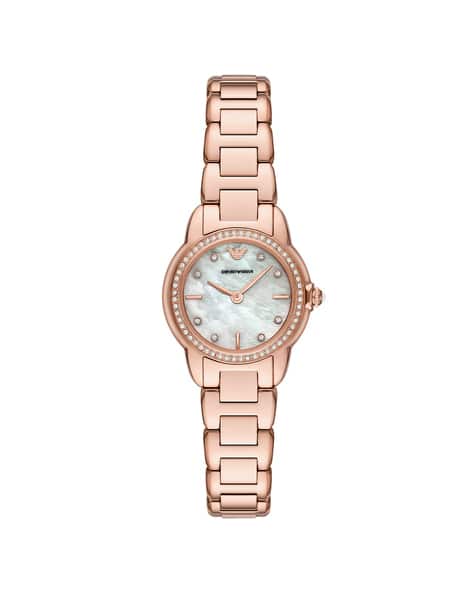 Buy Emporio Armani Women Stainless Steel Analogue Watch Rose