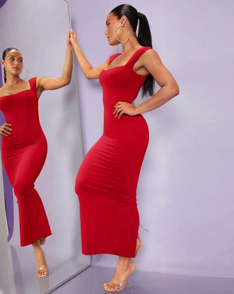 WANQUILA Women Maxi Bodycon Dress