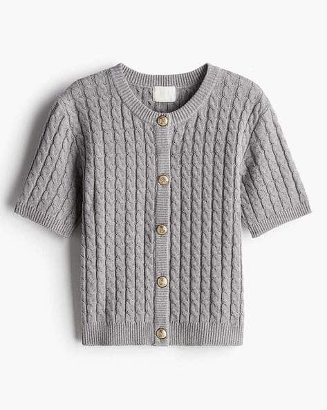 Women Cable-Knit Cardigan