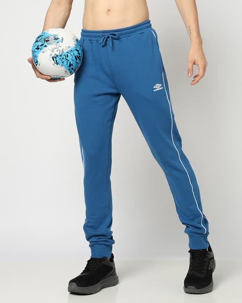 UMBRO Men Logo Print Joggers with Insert Pockets