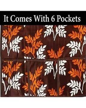 Floral Print Fridge Cover with Kitchen Linen Sets-image-10