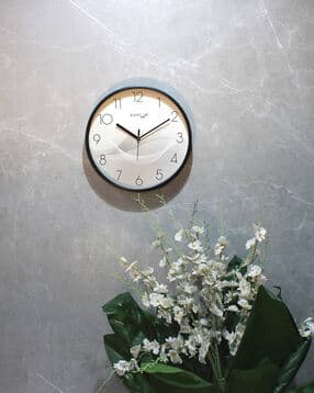 Printed Round-Shaped Wall Clock