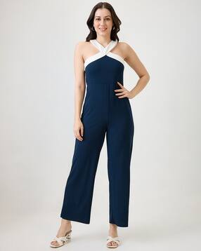 globus Halter Style Back Neck Party Jumpsuit-picture-36
