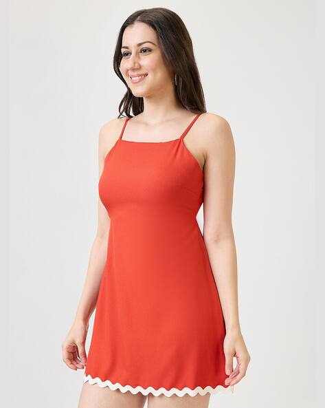 sachin and babi light blue dress KBODIU Summer Wedding Guest Dresses for Women 2023 Solid One Shoulder  Sleeveless Party Cocktail Long Dress Orange XXL