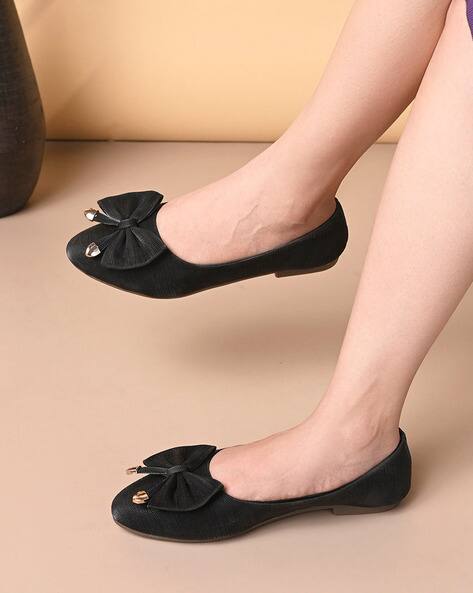 OBLIQUE TOE FLAT SHOES CLANE