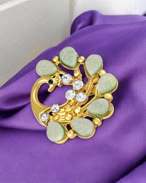 MAHI Women Crystals Wedding Brooch