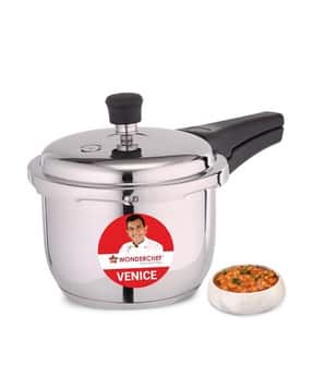 Stainless Steel Outer Lid Pressure Cooker 3L-image-34