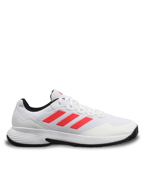 Men Game Court Lace-Up Tennis Shoes