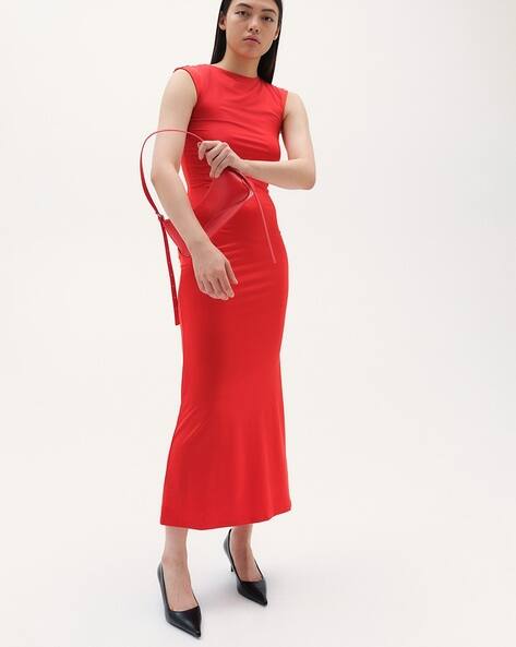 Buy H&M Women Bodycon Maxi Dress Online | Ajio.com