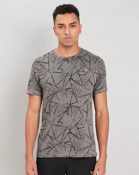 Self-design Slim Fit T-shirt