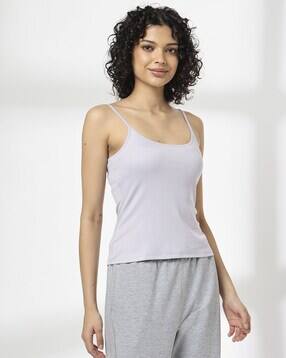 teamspirit Women Ribbed Slim Fit Camisole Top-picture-10