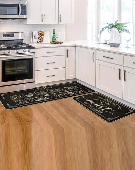 AAZEEM Rectangle Shape Kitchen Mats