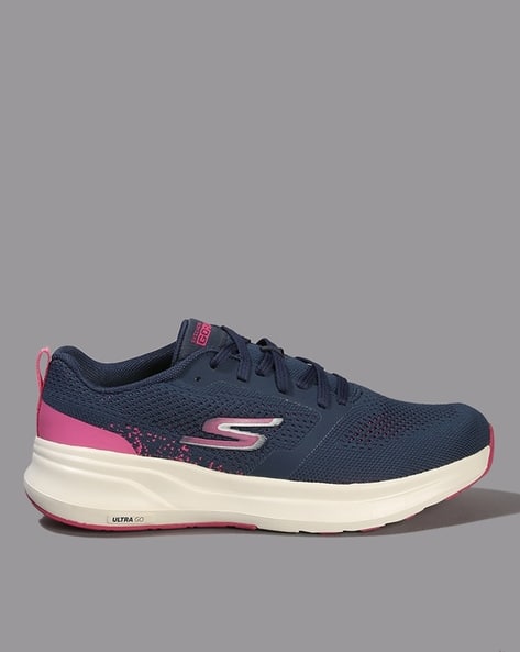 Women Go Flex Lace-Up Walking Shoes